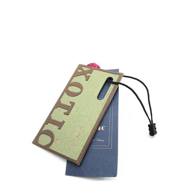 Offset printing Hang Tag Labels for t shirt clothing garment