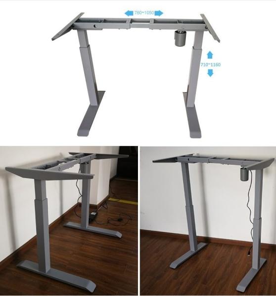 Carbon Steel Wood Sheet Metal Bending Parts Adjustable Standing Table Desk