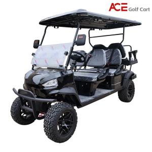 Wholesale EV Lithium Golf Cart CE Approval Resorts Sightseeing 6 Seater Cart from china suppliers