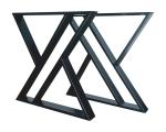 0.9mm Thickness Triangle Table Legs For Modern Stylish Kitchen Outdoor Furniture