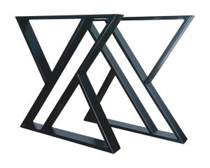 China Modern Simple Industrial Style Coffee Iron Table Legs Heavy Duty Desk Dining Table on sale