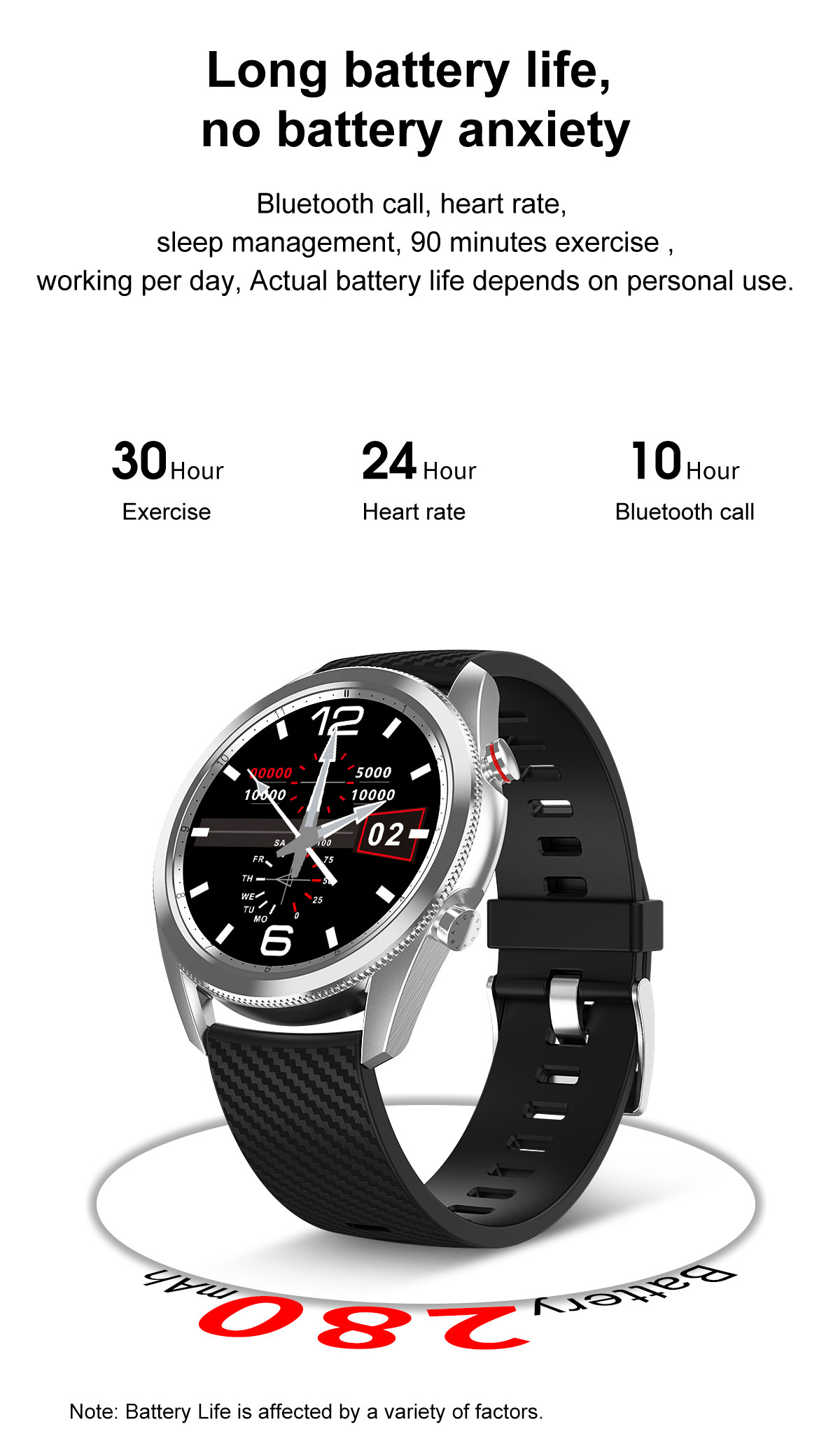 DT91 Men Smart Watch Waterproof Smartwatch Bluetooth Smart Phone Watch Sports Wristwatch Men Women