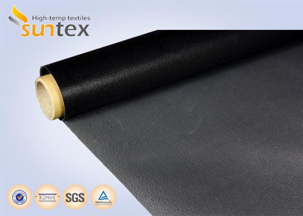 Chemical Resistant Ptfe Coated Glass Cloth Fabric 580g Fire Protection Thermal