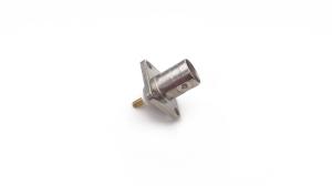 Wholesale Female BNC RF Coaxial Connectors 4 Holes Flange Pcb Coax Connector Female To Female from china suppliers