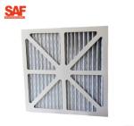 Pleated Industrial Air Filter Cardboard Frame G4 Cotton Hvac Oven Low Energy