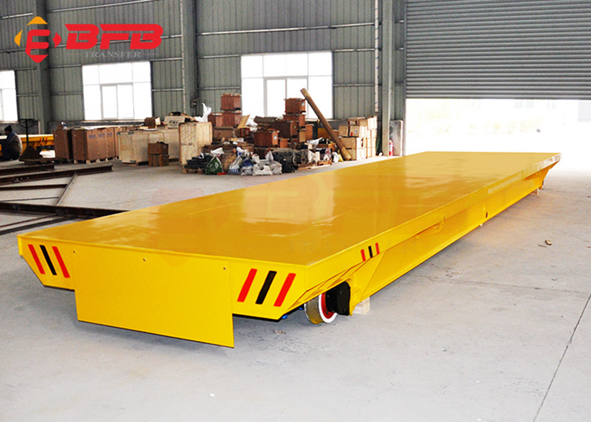 Electric Rail Freight Transport Battery Transfer Cart Heavy Duty Aluminum Product