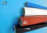 Eco - Friendly Flexible Non - Alkali Fiberglass Yarn Fireproof Sleeve 6.0mm ~