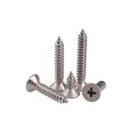 C1022 Stainless Steel Wood Screws Countersunk Head M3.5 - M4.8 Diameter