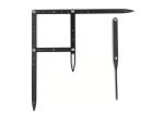 Golden Stainless Steel Section Eyebrow Microblading Tool Tattoo Eyebrow Ruler