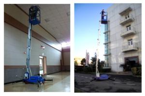 Wholesale Single Mast Aluminium Scissor Working Platform 160 kg Load 8m Working Height from china suppliers