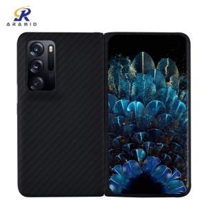 Wholesale Oppo Find N Carbon Fiber Cell Phone Cases Shockproof Aramid 0.65mm from china suppliers