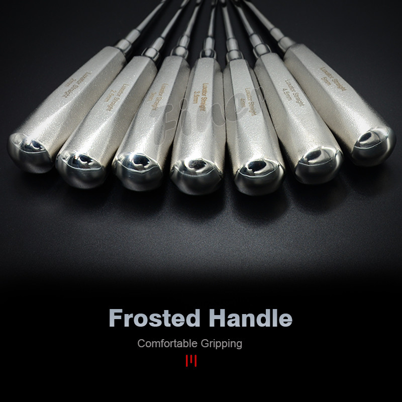Stainless Steel Dental Surgical Instruments 7 Picece Molar Extraction Dental Root Elevator