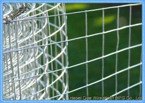 Wholesale Industrial Aviary 1&quot; Electro / Hot Dipped Galvanized Welded Wire Mesh from china suppliers