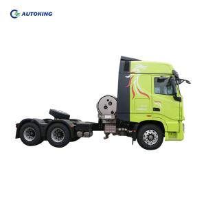 Wholesale 10 Tire Used Tractor Truck 6*4 4*2 450hp Tractor Trailer Truck Euro 6 from china suppliers