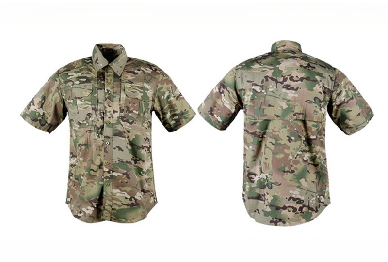 Outdoor Sports Training Uniform Men's T-shirt with Protection Function and Material