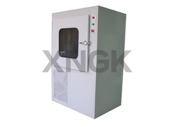 SUS304 UV Light Cleanroom Pass-Thru Cabinets , Medical HEPA Wall Pass Through