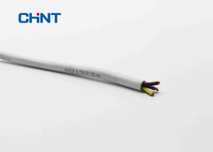 Wholesale White Sheath PVC Insulated Wire , 3 Core PVC Flexible Cable RVV 0.5mm - 0.75mm from china suppliers
