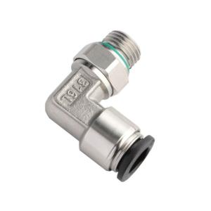 Wholesale 12mm 14mm 16mm Male Threaded Elbow Pneumatic Push To Connect Fittings from china suppliers