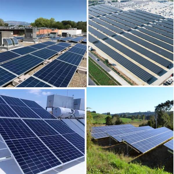 182mmx182mm Cell N-Type TOPCon 570-600W Monocrystalline Solar Panel for Installations