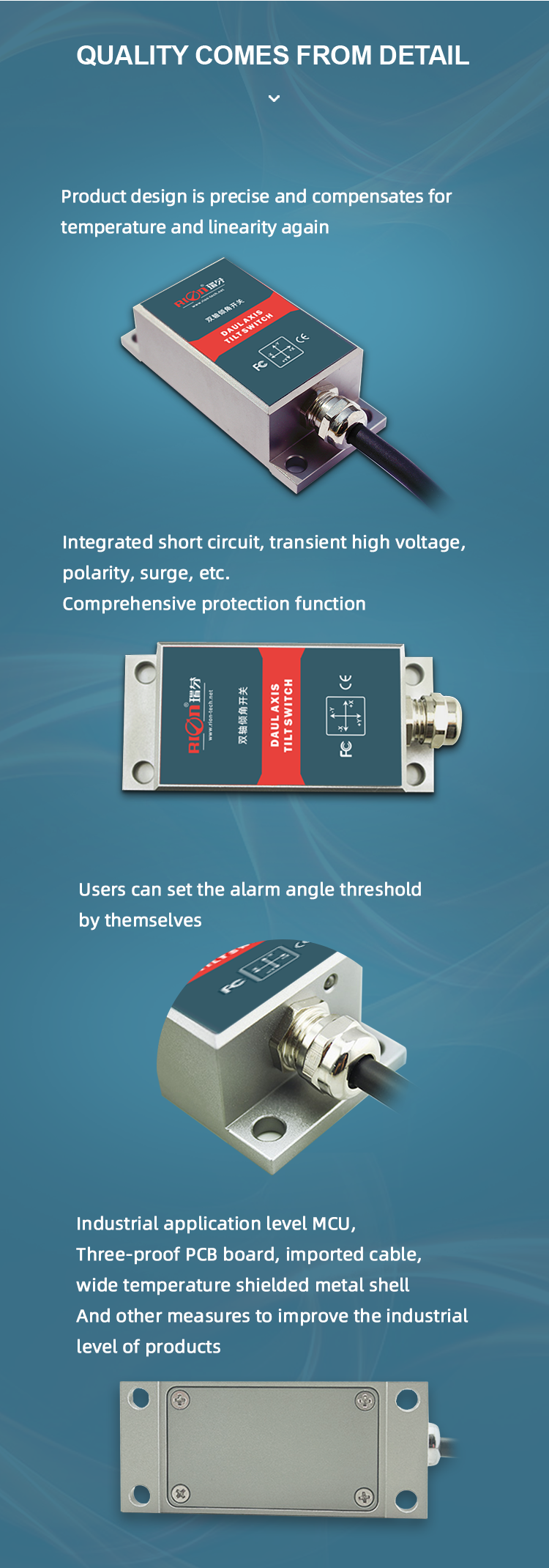 Relay Signal Output SCA141 Tilt Alarm Sensor DC 9V USB Switch Module
