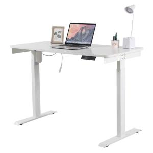 Wholesale Single Motor Electric Height Adjustable Computer Desk 33.73lbs 120x60cm from china suppliers