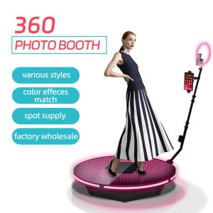 Wholesale Slow Spinning Portable Camera 360 Degree Photo Booth For Christmas Gift Party from china suppliers