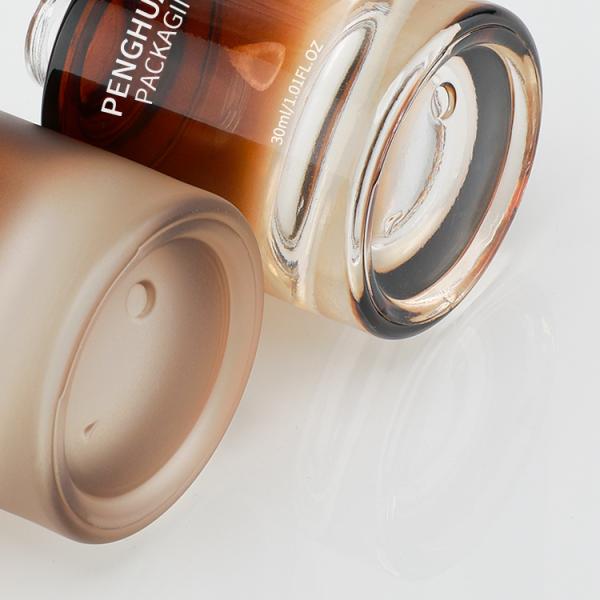 Cylinder Serum Dropper Bottles Leak Proof 30ml 50ml Capacity