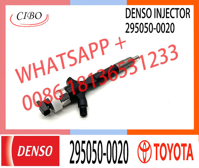 Diesel Fuel Common Rail Injector 295050-0020 For Toyota 1KD 2KD 23670-30190 23670-0020