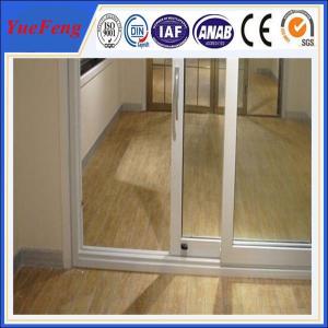 Wholesale aluminium door frame price,6063 high standard aluminium profile for sliding glass door from china suppliers