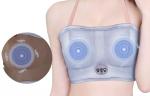 Far Infrared Electric Heated Clothes Bra ODM For Vibration Massage