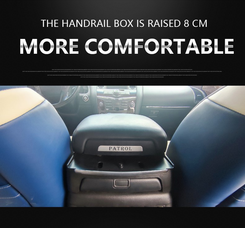 Customised Car Interior Armrest Universal Centre Console Storage Box