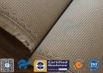 1150gsm 1.2mm Brown High Silica Fabric 800℃ Alumina Silica Thermal Insulation