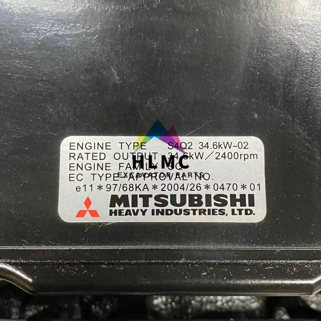 S4Q2 Excavator Engine Assy Complete Diesel Engine Motor 4 Cylinder