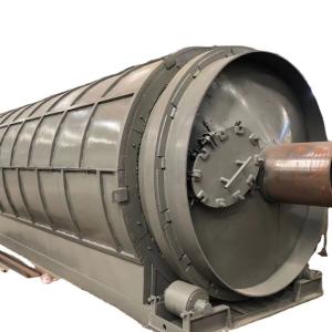Wholesale Water Cooling System Pyrolysis Oil Tire Recycling Machine with High Oil Yield from china suppliers