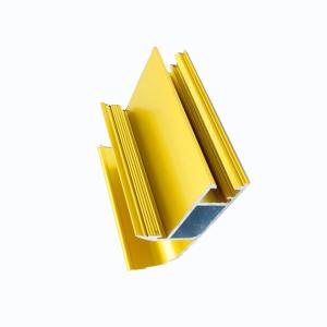 Wholesale Polish Anodized Aluminum Profiles For Wardrobe / Closet Frame Decorative Edge from china suppliers