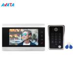 4 wire video door phone home security camera system household video doorphone