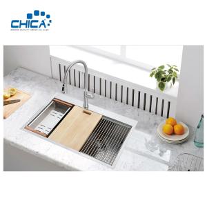 Wholesale Double Bowl Kitchen Sink Handmade Kitchen Sink Stainless Steel Kitchen Sink from china suppliers