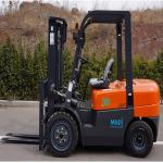 Pneumatic Tires Diesel Forklift Truck 3000mm Lift Height Automatic Transmission