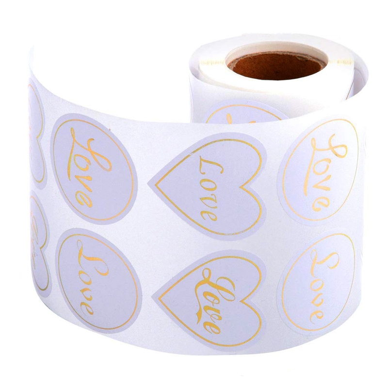 PVC Vinyl Printing Seal Sticker Label Self Adhesive Stickers Offset printing