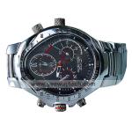 4GB Waterproof Sport Watch + HD Hidden Camera+Stainless Steel Casing