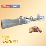Skywin 304 Stainless Steel Chocolate Snack Wafer Biscuit Production Line