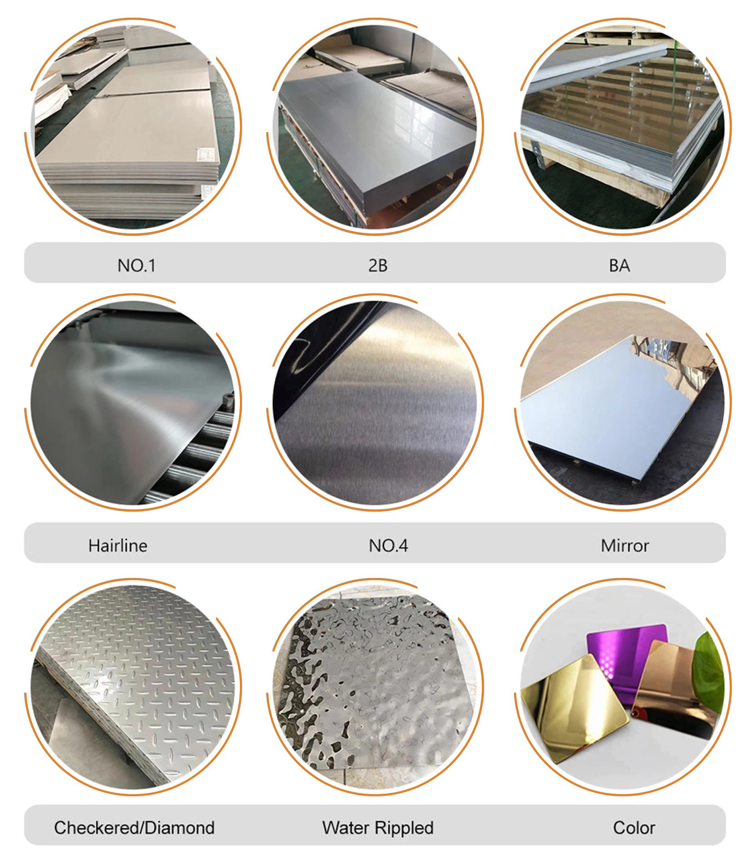 304 316 Stainless Steel Sheet Plate Cold Rolled 3mm SS Sheet For Construction
