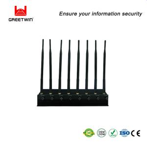 Wholesale 2.5dBi Antennas GSM CDMA Signal Jammer Blocker 8 Bands GPS Lojack Jammer from china suppliers