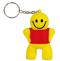 Wholesale New promotion creative product little man Stress keyring customed logo from china suppliers