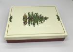 Square Jumbo Pre Wrapped Christmas Gift Boxes All Sizes Offset Printing Semi