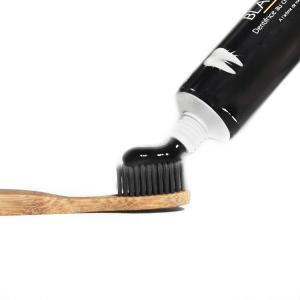 Wholesale Green Compostable Plastic Free Natural Bamboo Charcoal Toothbrush Custom Logo from china suppliers