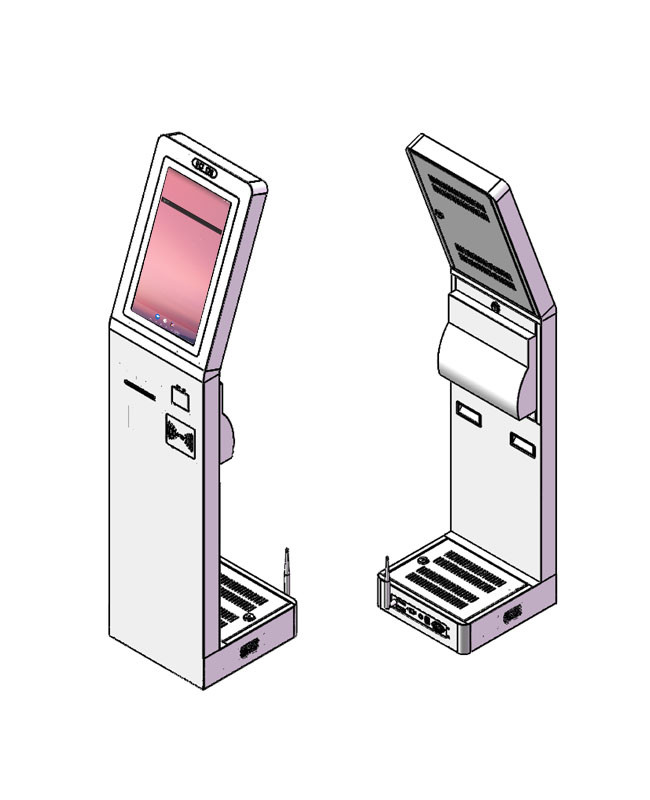 Android Advanced Self-Service Digital Ordering Station for Quick-Service Restaurants
