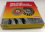 Corrugated Wire Industrial Steel Wire Wheel Brush For Heavy Duty Brushing
