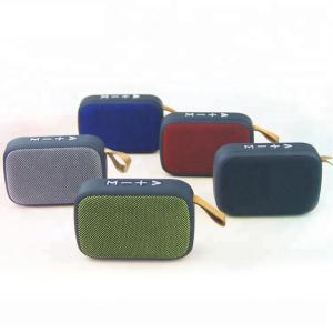 Wholesale Mini Fabric Waterproof Bluetooth Speaker Fashionable Stylish Appearance from china suppliers