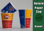 Riginal Wood Pulp Paper Yogurt Cups , Customizable Frozen Yogurt Paper Cups